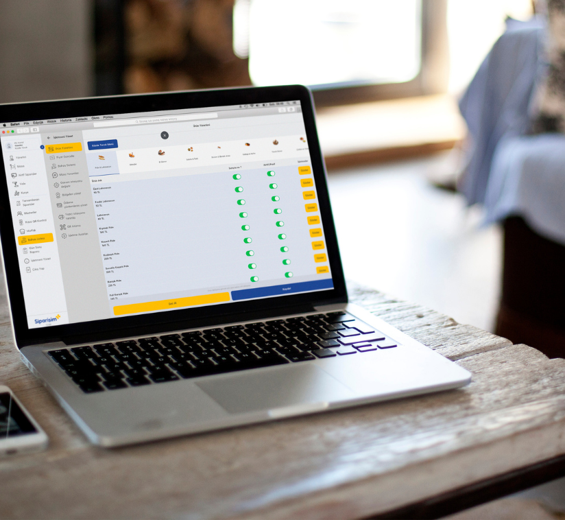 Web sipariş sistemi